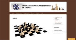 Desktop Screenshot of problemistasajedrez.com.ar
